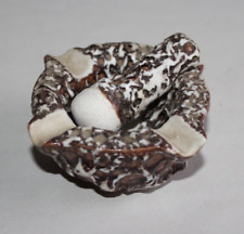 Vintage Vallauris ceramic ashtray, lava diameter 10.5 cm