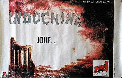 Indochine affiche originale - -,