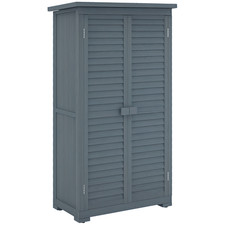 Outsunny Armoire de jardin en