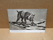 PATRIOTIC WAR 1914-18 Illustrated Card English Bulldog German Flag