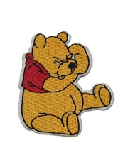 Motif Patch En Tissu À Appliquer Winnie L'Ourson Disney