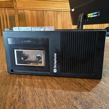 Dictaphone Model 3241 Cassette Voice Recorder Vintage + 4 Micro Cassettes ???