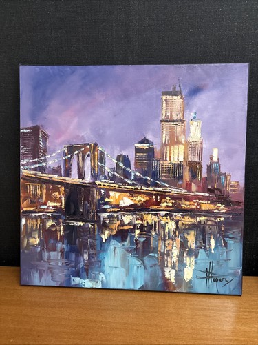 Tableau huile sur - sur, de