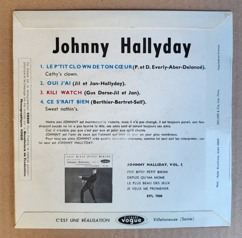 Johnny hallyday kili watch - johnny,