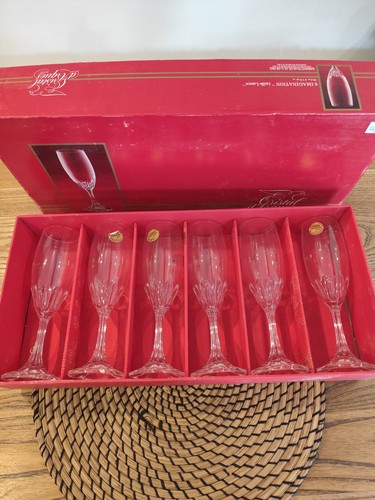 Flûtes champagne cristal - à,