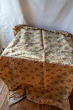 Tissu ancien rideau petites