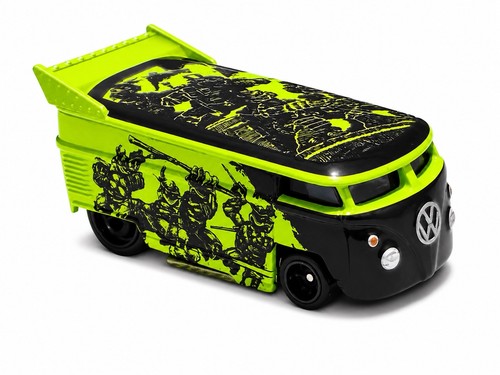 Hotwheels drag bus turtles - vw,