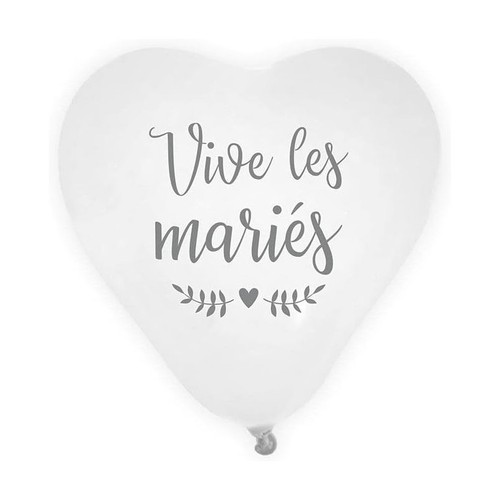 Ballons forme cœur - -,