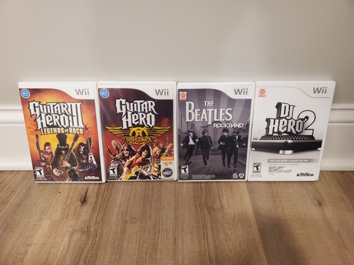 Wii lot guitar hero - wii,