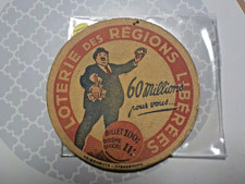 SOUS BOCK   ANCIEN  LOTERIE