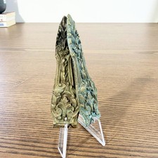 Antique Bronze Furniture Ornament 19th Century Foliage Decor Louis XV Style