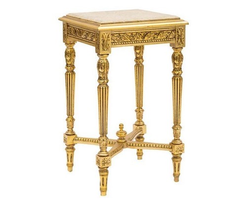 Table basse style empire - basse, en