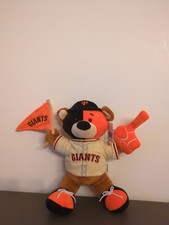 plush bear supporter giants baseball