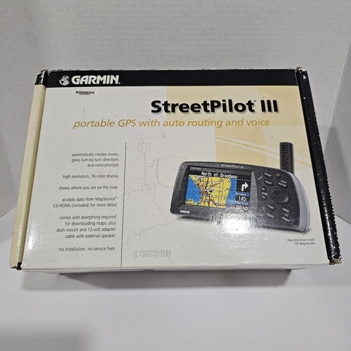 Garmin streetpilot iii - garmin,
