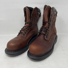 Red Wing Brown Steel Toe, EH