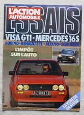 Revue L'ACTION AUTOMOBILE 1984
