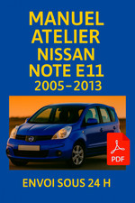 Manuel Atelier Nissan Note E11