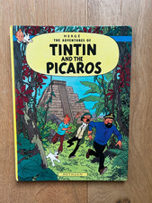 Tintin and the Picaros by Herge - Vintage 1st UK Edition 1976 Hardcover