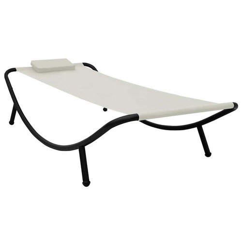 Lit jardin acier chaise - acier,