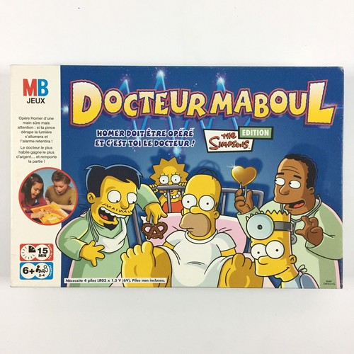 Docteur maboul les simpsons - simpsons, /