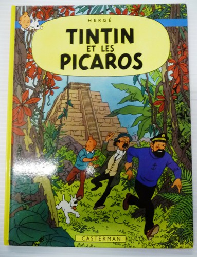 Tintin les picaros herge - tintin,