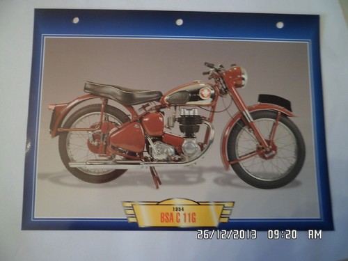 Carte fiche moto - carte,