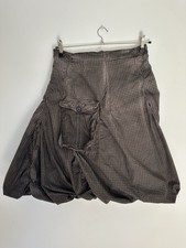 RUNDHOLZ Black Label Skirt Gray Check Size S!