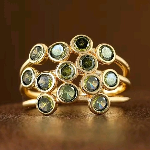 Bague vintage plaque style - bague,