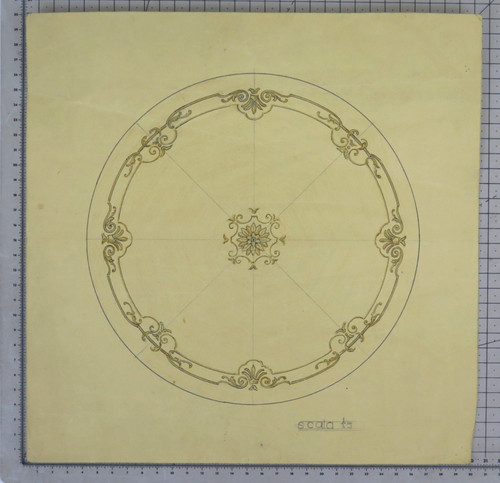 Ancien dessin projet - ancien, pour