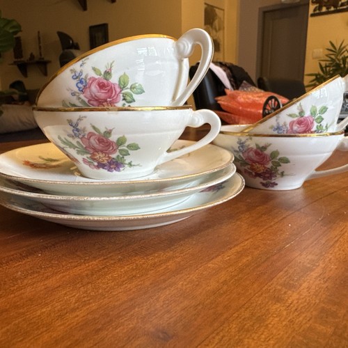 Tasses porcelaine limoges - de,