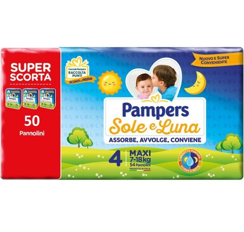 Pampers soleil lune - soleil,