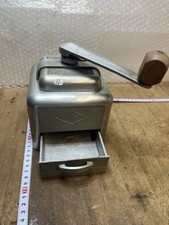 Old coffee grinder "MOULUX" aluminum...