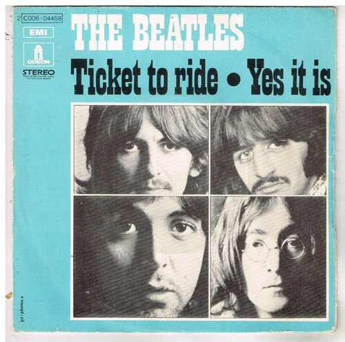 The beatles ticket to - , ride