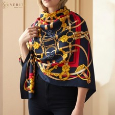 RARE VINTAGE HERMES Foulard en