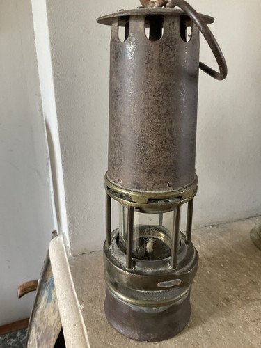 Ancienne lampe mineur - lampe, arras