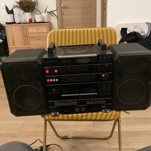 Sharp radio cassette - sharp, radio-cassette