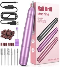 Ponceuse pour Ongles Professionnel Lime a Ongle Electrique Silencieuse Ponceu...