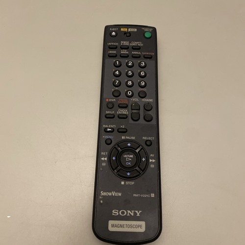 Telecommande pour magnetoscope - telecommande,