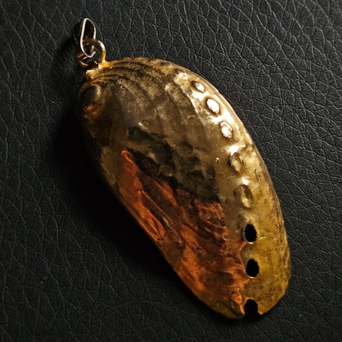 Pendentif haliotis dorée - , a