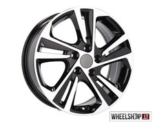 KIA Hyundai 5x114.3 R15 jantes en alliage 4x 15 pouces 6J noir usiné jantes set