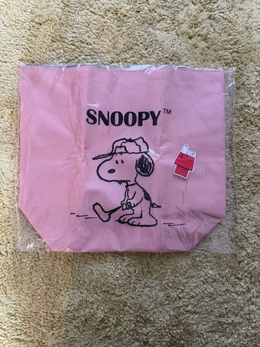 Snoopy sac fourre tout rose - snoopy,