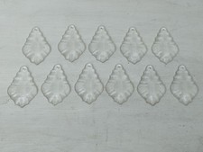 Lot de 11 pampilles de lustre