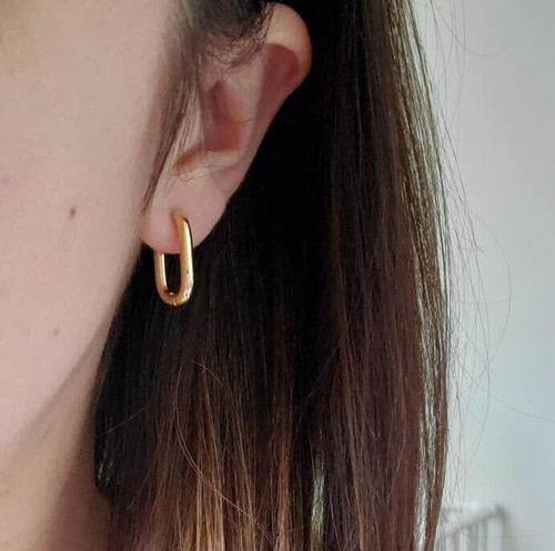 Boucles oreilles créoles - d'oreilles,