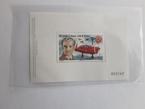 France timbres bloc - bloc, andré
