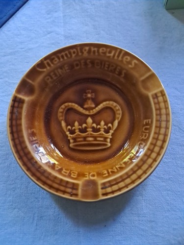 Ancien cendrier publicitaire - ancien,