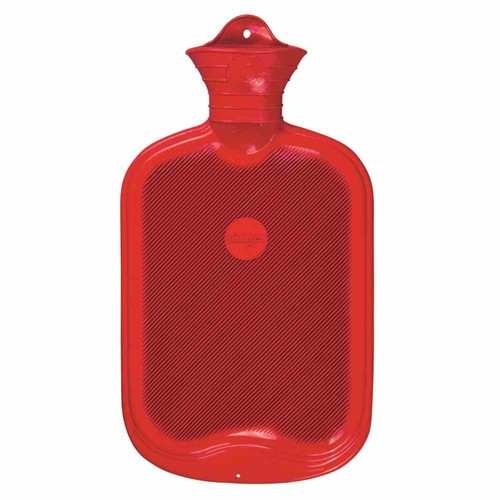 Bouillotte litre rouge - bouillotte,