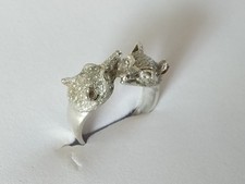 ANCIENNE BAGUE ARGENT MASSIF 2