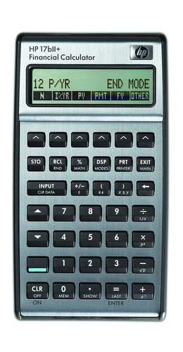 Hewlett packard hp17bii - hewlett, hp17bii+
