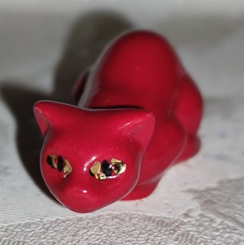Fève chat longwy série - fève,