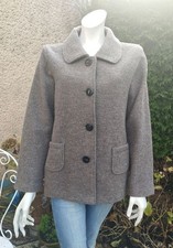 veste manteau marron marque